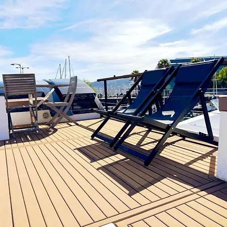 Botel Marina Casa Flotante - Terraza Privada Sobre El Mar
